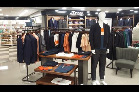 Days Department Store menswear Jaeger WEB